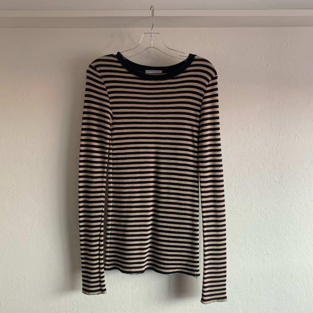 VINCE striped long sleeve